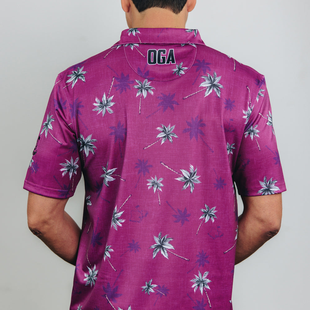 
                      
                        "Coconut Grove" Berry - OGA Men's Polo - Berry
                      
                    