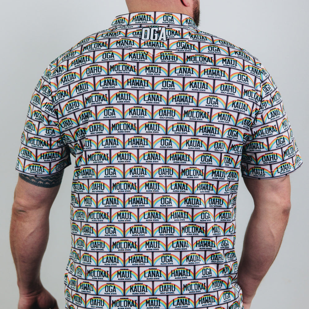 
                      
                        "License Plate" Decade - OGA Men's Polo - Multi
                      
                    